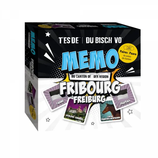 Das regionale Memo - DU BISCH VO® Fribourg/Freiburg