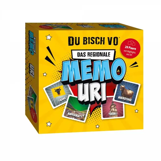 Das regionale Memo - DU BISCH VO® Uri