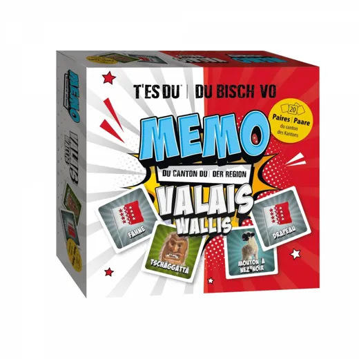 Das regionale Memo - DU BISCH VO® Valais/Wallis