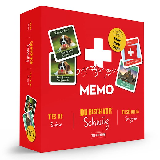 Das nationale Memo - DU BISCH VO® Schweiz/Suisse/Svizzera