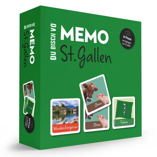 Das regionale Memo - DU BISCH VO® St.Gallen