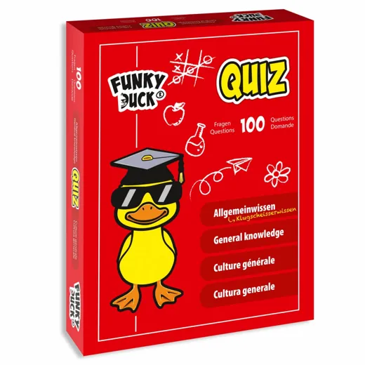 Funky Duck® - Kartenquiz Allgemeinwissen