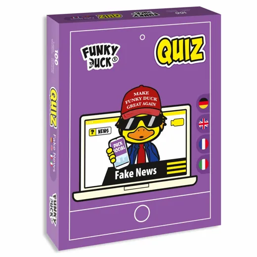 Funky Duck® - Kartenquiz Fake News
