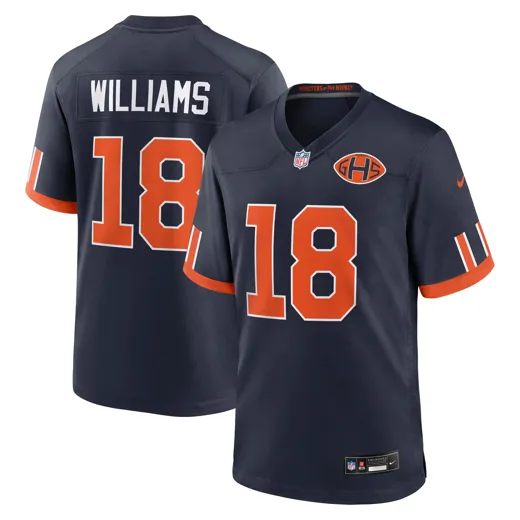 Chicago Bears Nike Riv. Game Jersey Williams 18 M