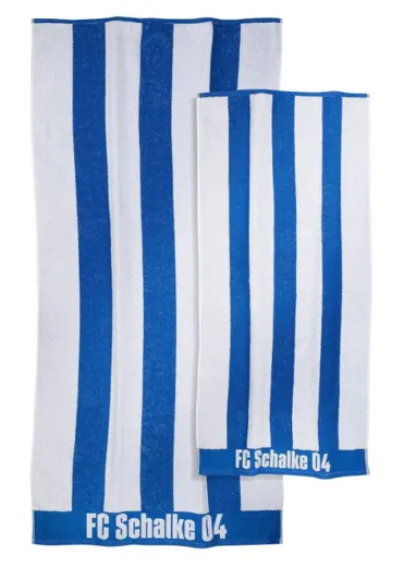 FC Schalke 04 Handtuch / Duschtuch Set 
