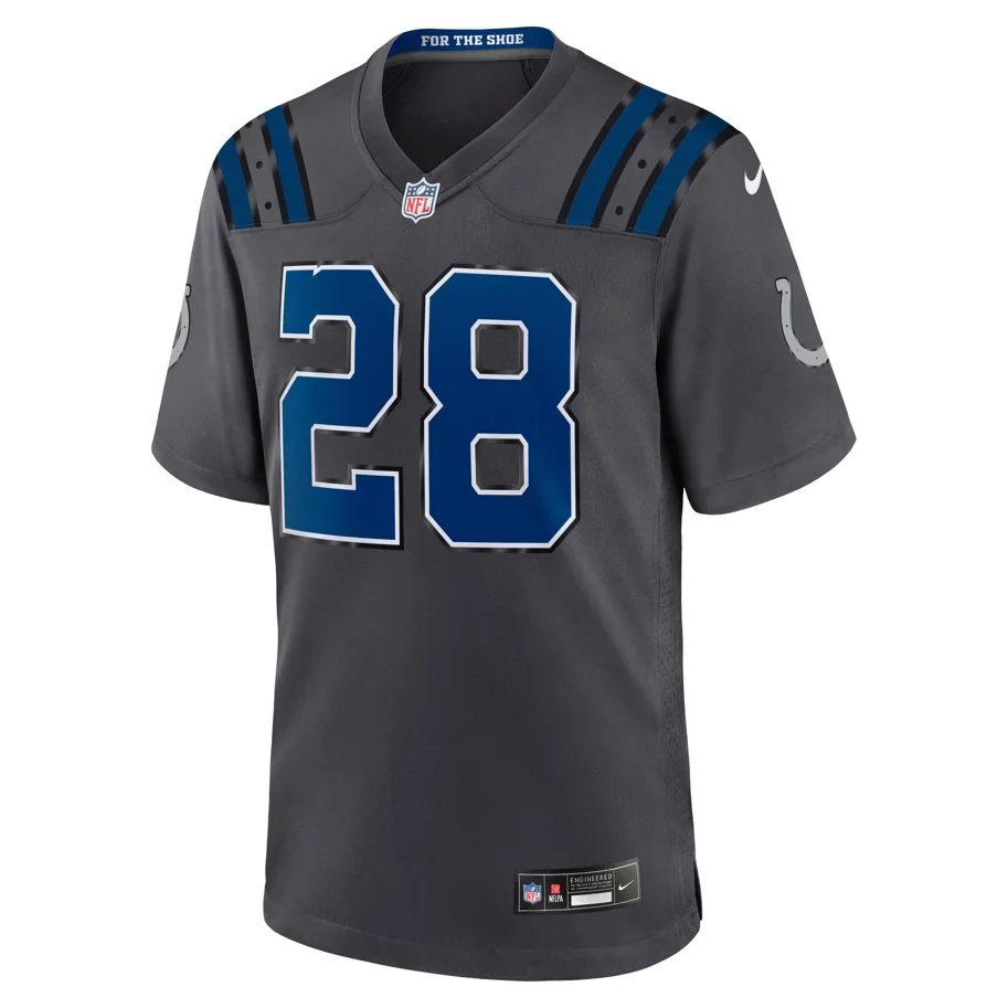 Indianapolis Colts Nike Riv. Game Jersey Taylor 28 L