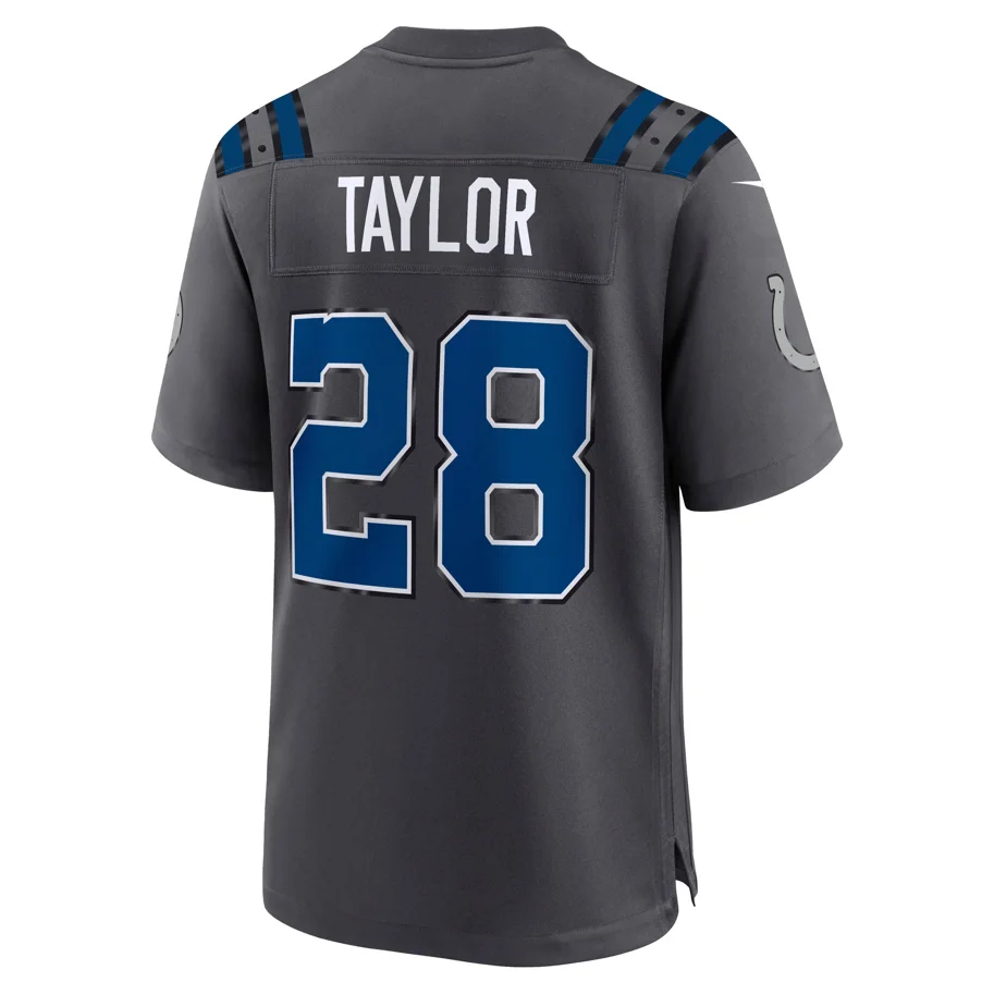 Indianapolis Colts Nike Riv. Game Jersey Taylor 28 L